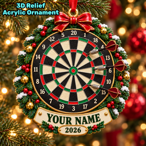Personalized Dartboard Christmas Ornament – Custom Name Gift for Darts Players bcbb91dd-1be4-4c46-998b-95df6d666932-mockup-annotated-1790751138937.png