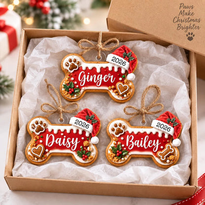 Personalized Dog Christmas Ornament 2026, Dog Bone Acrylic Ornament, Custom Dog Name Xmas Tree Decor, Cute Dog Lover Keepsake Gift bcd37f79-93a6-4def-8ce7-30df0ac482b2-4.webp