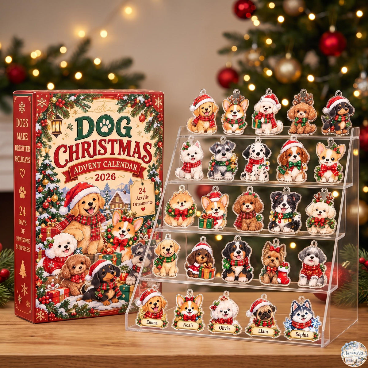 Dog Christmas Advent Calendar 2026 | 24 Day Countdown Gift Box with Personalized 2D Ornament bcd5513e-945f-4096-bc61-bedc650518e6-il_fullxfull.8643562287_k5w1.jpg