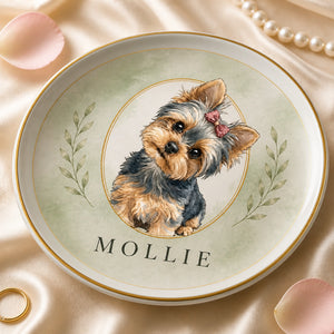 Custom Pet Portrait Jewelry Plate — Watercolor Cameo with Name - Personalized Jewelry Plate bce558d7-ef33-4e17-8090-28201323c26e.jpg