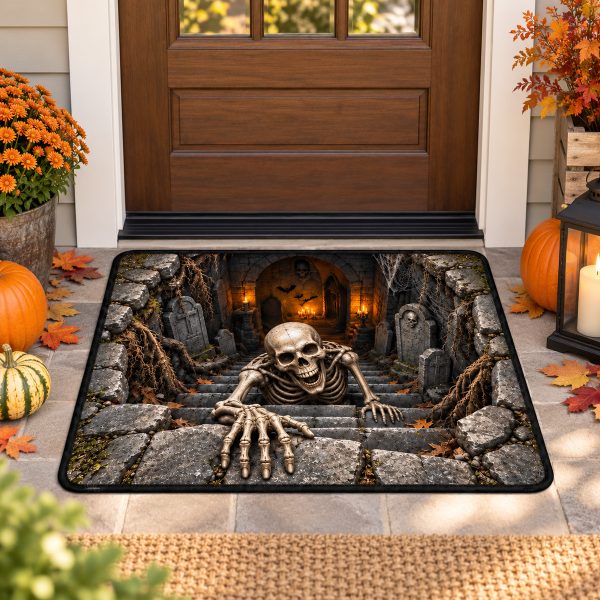 Vintage Skeleton Doormat, 3D Illusion Rug, Spooky Halloween Mat bce98ce6-1704-4ad3-a774-f9d80353af41-e7af76ce-dcea-405d-ae74-5b069078eb67.png