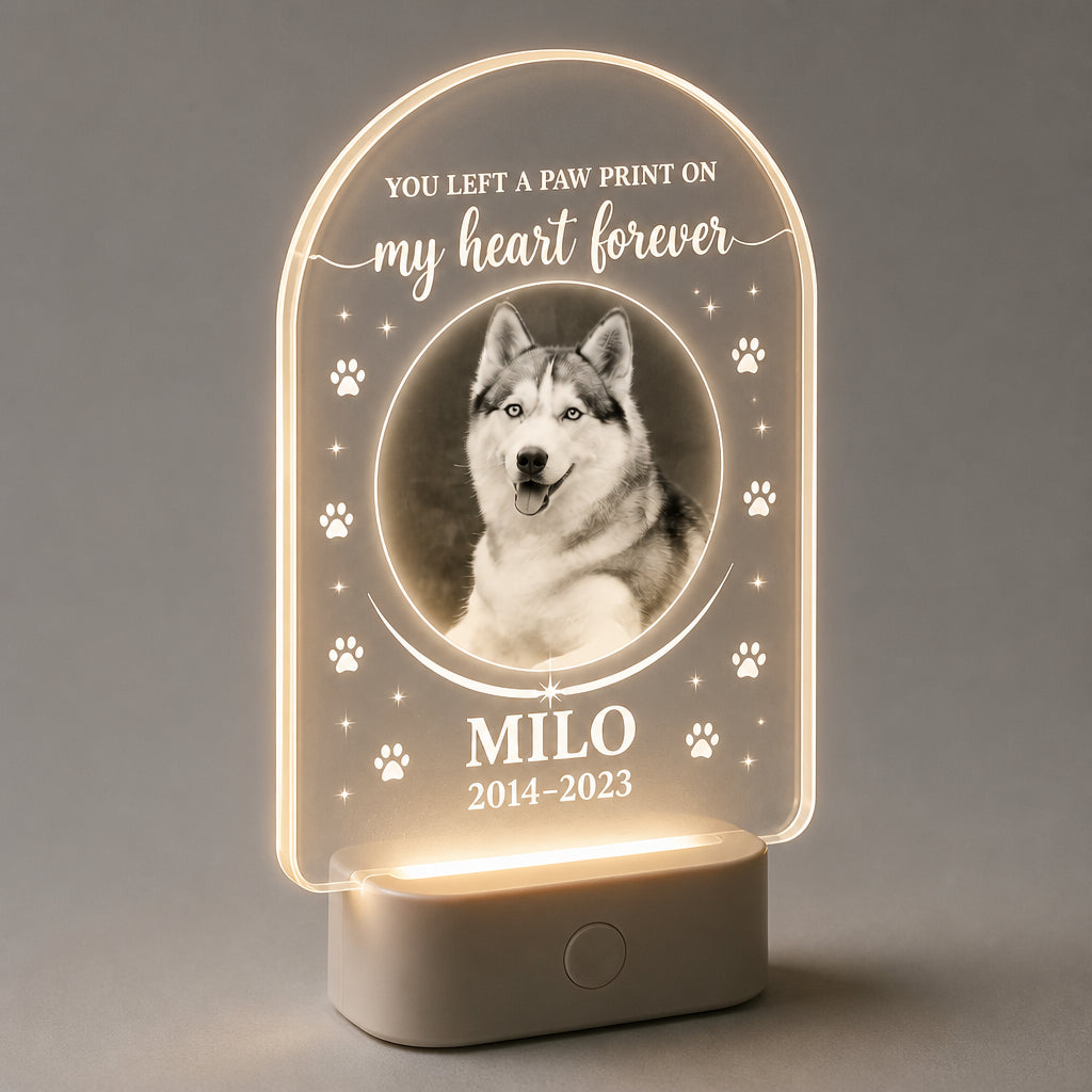 Pet Memorial Acrylic Night Light – You Left a Paw Print on My Heart - Personalized Acrylic Night Light bced5b92-21fa-4f4e-bd9d-c0a85645c56a.jpg