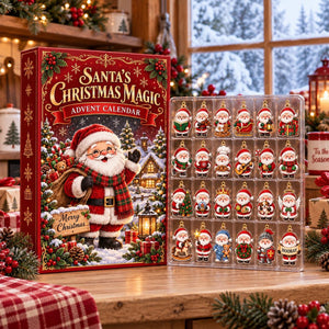 Santa Christmas Blind Box Advent Calendar, 24 Acrylic Charms, Cute Holiday Ornament Set, Christmas Countdown Collector Gift Set 2026 bd11934c-4f9b-47b1-bbe5-e6bb99faa89e-il_1588xN.8568808687_fs20.jpg