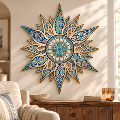 Mediterranean Mosaic Garden Sculpture, Celestial Sun Metal Wall Art, Turquoise Patina Sunburst Plaque, Outdoor Patio Southwest Decor, Unique Gift, Garden Gift bd1a8c07-d808-4b3c-945a-e31d51a6f18c-G-c-c-s-ch-la-b-n-m-t-tr-i-3.png