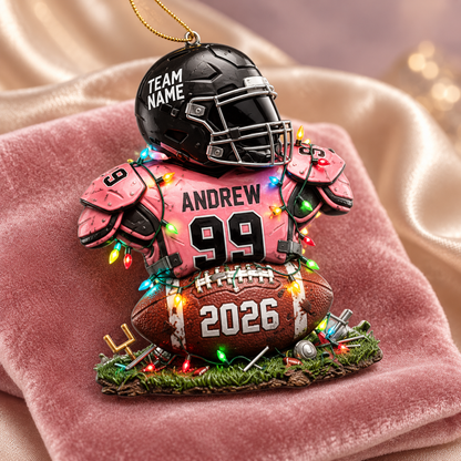 Personalized 3D Printed Football Player Christmas Ornament, Custom Team Jersey Keepsake with Raised Details, Senior Night Gift for Son, Boys Sports Decor, Athlete Christmas Gift bd33fda0-7797-4aed-b1b0-6152736f01ad-f2afc7dc-8c6c-4e84-9012-0b8daa787ad5.png