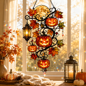 Halloween Pumpkin Acrylic Suncatcher, Faux Stained Glass Pumpkin Window Hanging, Autumn Window Decor, Moon Pumpkin SunCatcher,Halloween Gift bd36af9b-54c7-4e9f-9755-d9b8beb080a7-nb-1-.png