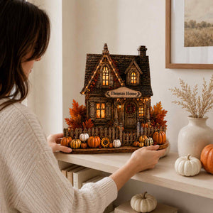 Personalized Harvest Home Wooden Block,Autumn Village Wooden Sign,Fall Pumpkin Decor,Thanksgiving,Harvest Home Gift,Cozy Country Shelf Decor bd3de89a-9d57-41c9-b9e5-1719bc989950-4.jpg