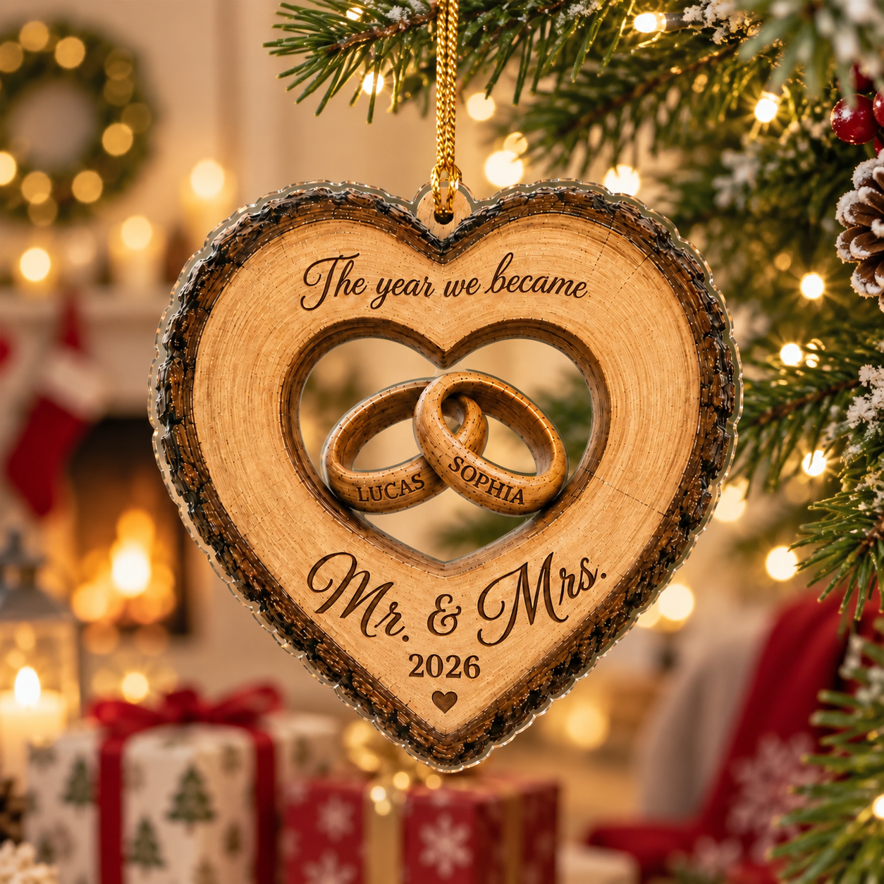 Custom The Year We Became Mr & Mrs Ornament, Personalized Heart Ring Christmas Ornament, Newlywed 2026 Wedding Gift bd3df067-5f1b-4726-be22-2cef93fc33cf-ChatGPT-Image-Sep-17-2026-10_05_20-AM.png