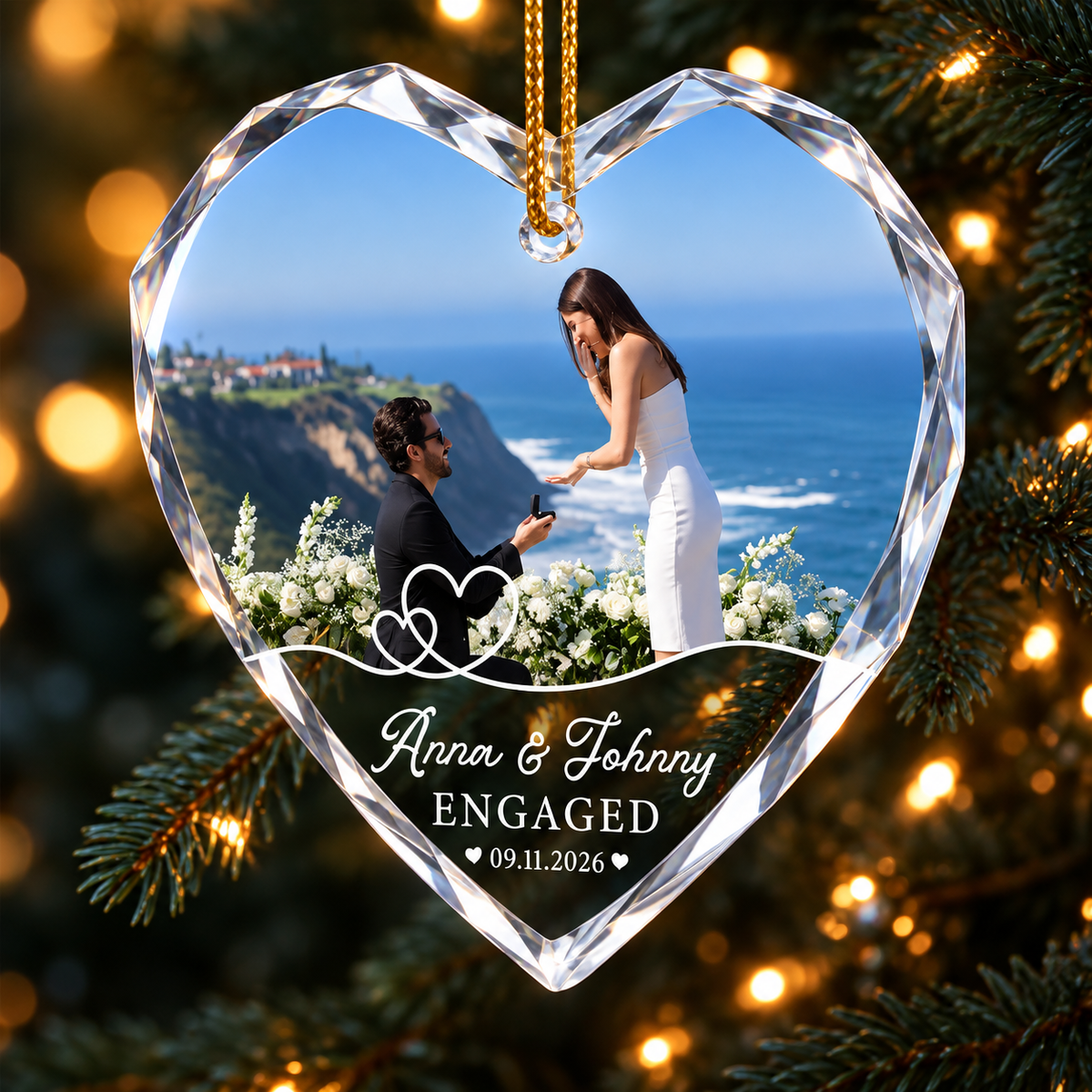 Custom Engagement Photo Ornament, Engagement Ornament, Personalization Marriage Proposal Gift, Couple Photo, Engaged Ornament, Engaged Gift bd55b0e1-c705-4287-868d-0e8bbe5b73fe-0ab7cb1a-05aa-451e-bf4a-68ca0783b5df.png