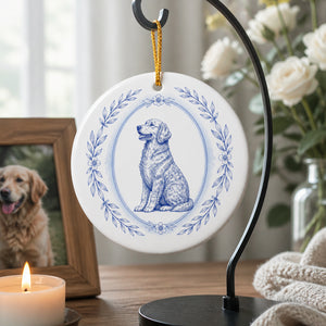 Delft Blue Pet Memorial Ornament – Name & Date - Personalized Ornament bd69512e-183a-42c8-85a7-81eb977e4318.jpg