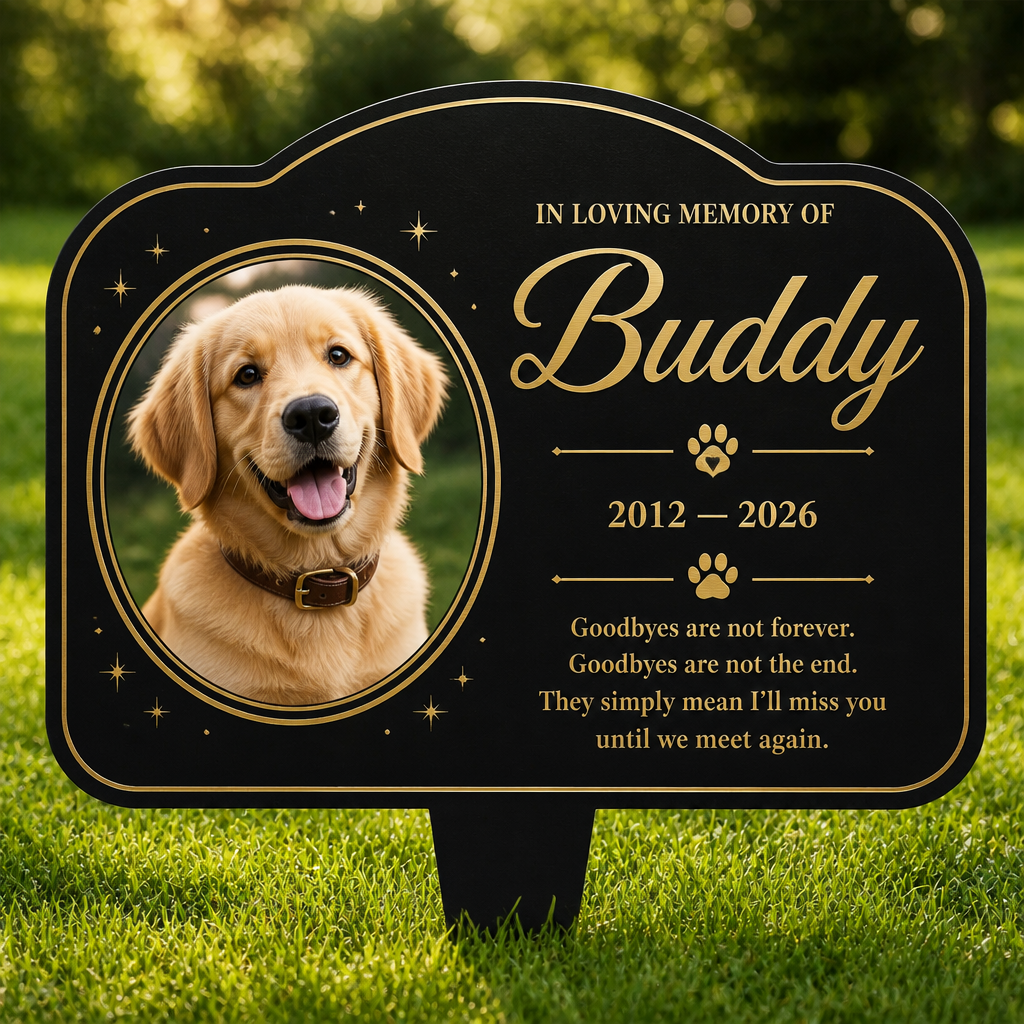 Pet Memorial Photo Yard Sign – In Loving Memory - Personalized Yard Sign bd795f0b-9c74-4e80-a6b1-86a29c6a6f63.png