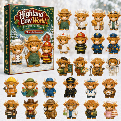 Highland Cow World Advent Calendar 2026 - 24-Day Festive Countdown, Acrylic Charms Blind Box - Gift For Highland Cow Lovers bd86e313-a93b-43dc-9540-cfabc29616d5-cow.jpg