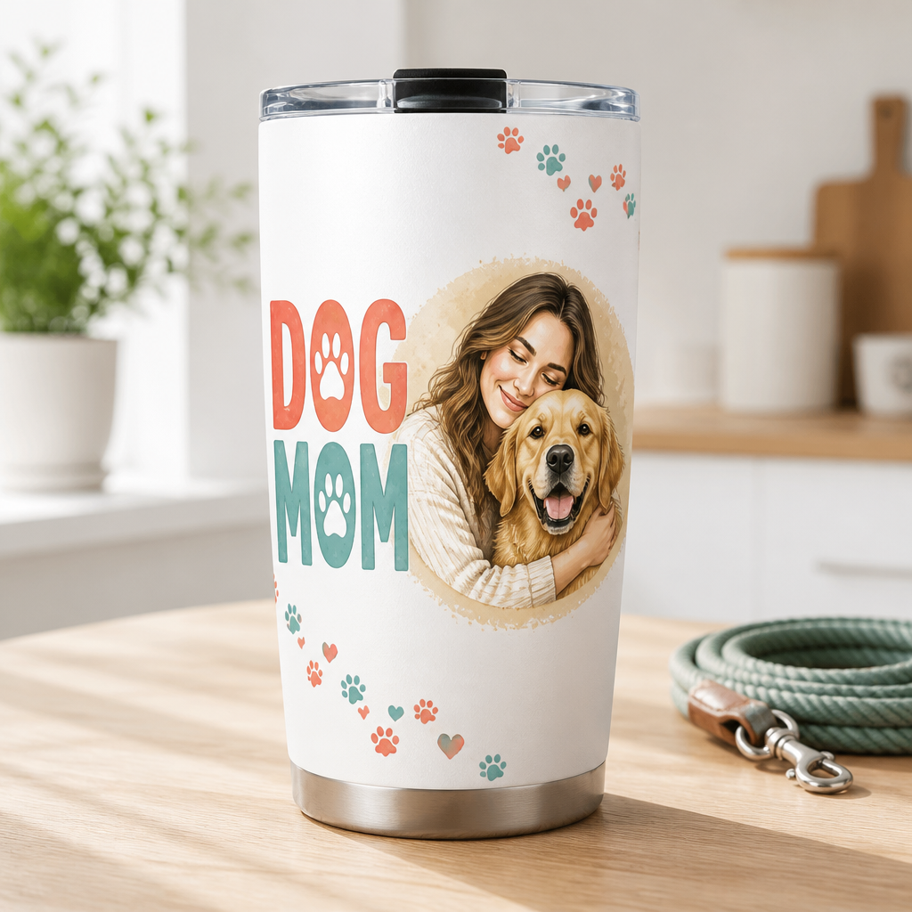 Dog Mom Custom Portrait Tumbler - Personalized Tumbler bda6ad2c-d652-4016-be35-558abfb3ae88.png