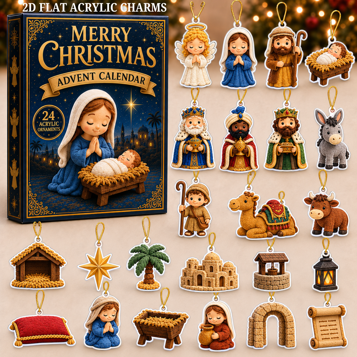 Holy Night Advent Calendar 2026 - 24-Day Festive Countdown, Acrylic Charms Blind Box - Gift For Religious Collectors bdab78c4-242e-4eb4-808c-51b83dc3f409-holy-night-text.png