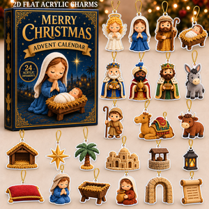 Holy Night Advent Calendar 2026 - 24-Day Festive Countdown, Acrylic Charms Blind Box - Gift For Religious Collectors bdab78c4-242e-4eb4-808c-51b83dc3f409-holy-night-text.png