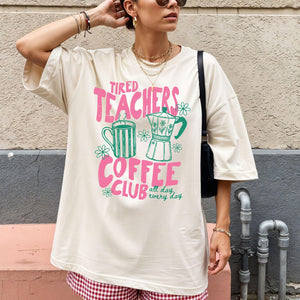 Tired Teachers Coffee Club Graphic Tee, Comfort Colors® Retro Teacher Shirt bdbb5a8b-134c-4d56-b126-95c4d81992a4-9.jpg