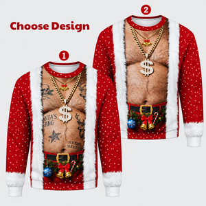 3D Realistic Hairy Santa Sweatshirt, Funny Santa Body Sweater, Christmas Gift For Husband, Hims, Holiday Party Top bdbcd9bc-2345-40d5-a847-719c8819e662-1-5-.png