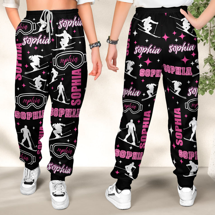 Custom Name Gift For Skiing Lovers, Snowboarding Lover - Personalized Sweatpants, Winter Gift bdc4a011-42d0-4571-9536-91db866315ae-u2.jpg