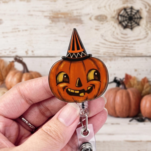 Halloween Badge Reel, Nurse Badge Reel Cat, Ghost, Bat, Pumpkin, Owl, Skeleton, Nurse and Teacher Accessory, Teacher Gift, Nursing Gift bdca21e6-417b-4841-bb11-89e202b8ee1e-4.png