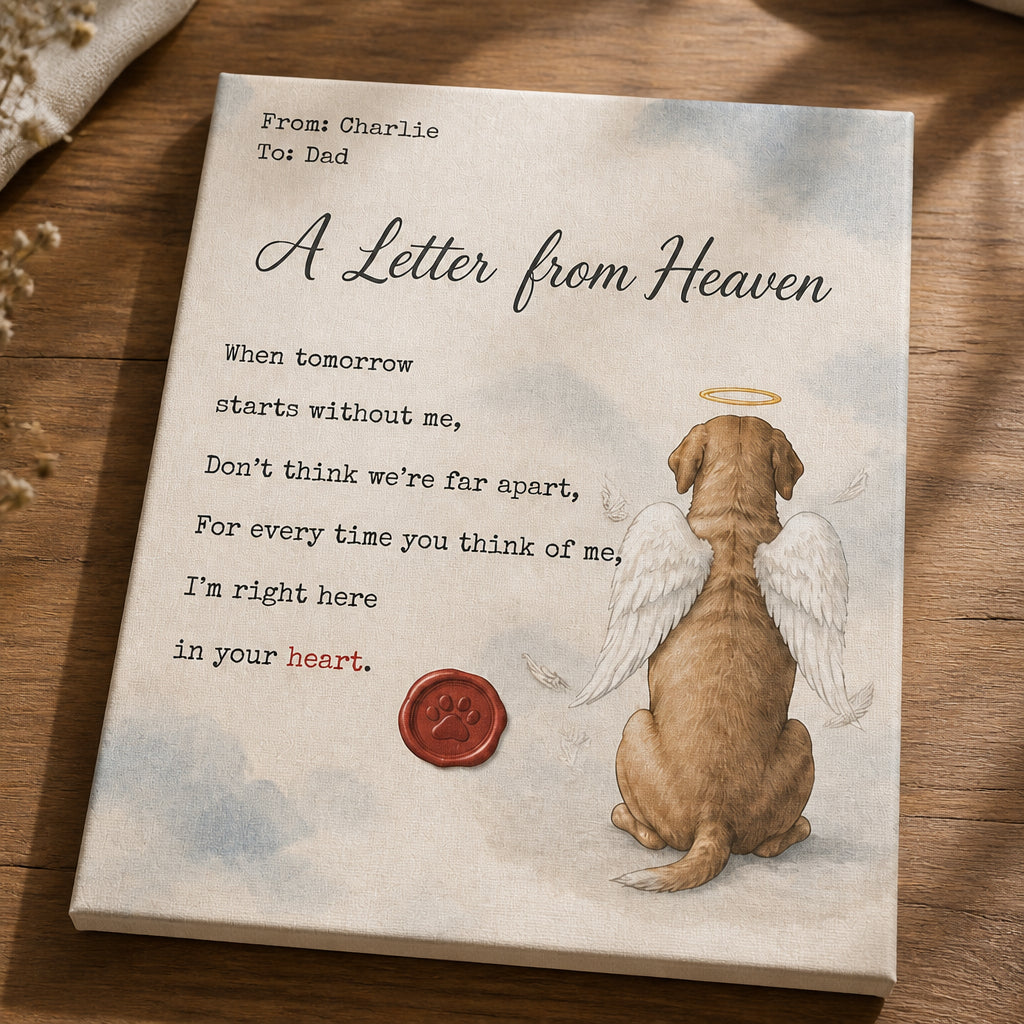 Letter From Heaven Pet Memorial Canvas – Personalized From/To - Personalized Canvas bdd91fdf-9f8e-434b-b2a4-ddba9e405d5c.jpg