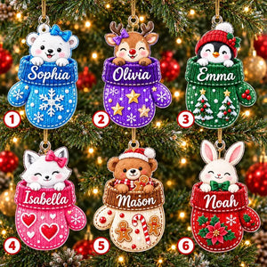 Personalized Christmas Ornament 2026, Custom Name Mitten Ornament, Cute Animal Christmas Tree Decor, Kids Holiday Keepsake Gift Christmas bddade53-5686-4349-8eb7-41e6aa82fbbb-tyhnjrAWhnjm-1-.webp