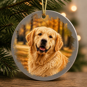 2-Sided Pet Memorial Photo Ornament – No Longer By My Side - Personalized Aluminum Ornament bde68dba-fb15-427b-a70c-9793804afc5c.jpg