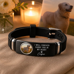 Pet Memorial Photo Bracelet – I Will Forever Carry You In My Heart - Personalized Projection Bracelet bdf2609f-a22f-45fb-acc5-ee4007939085.jpg