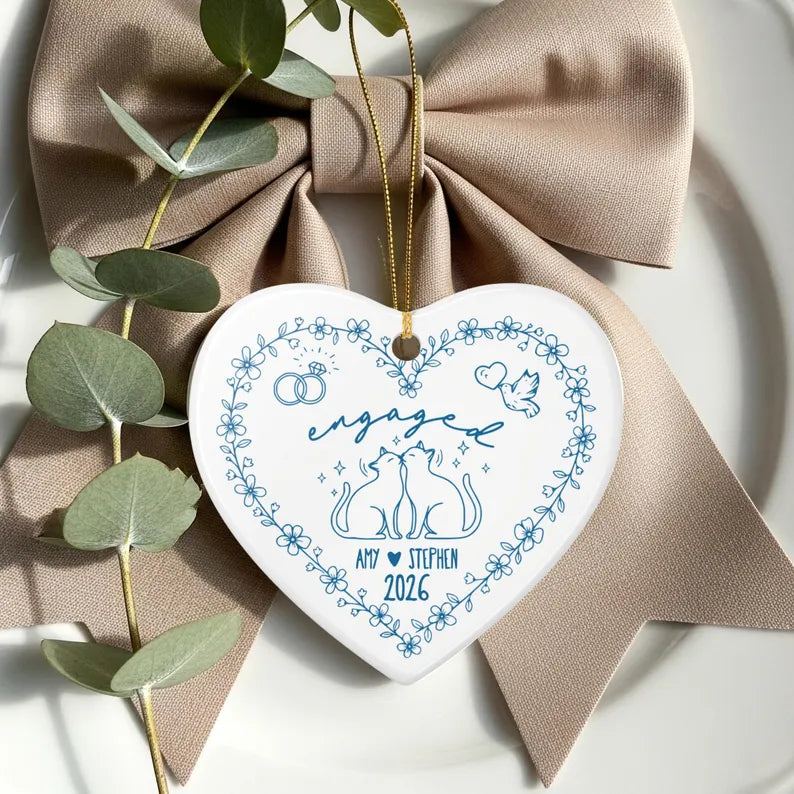 Personalized Cat Couple Engagement Ornament: Newly Engaged Cat Lover Keepsake bdfad344-e436-48e9-bd10-7492a9f4424b-sfds-2-.webp