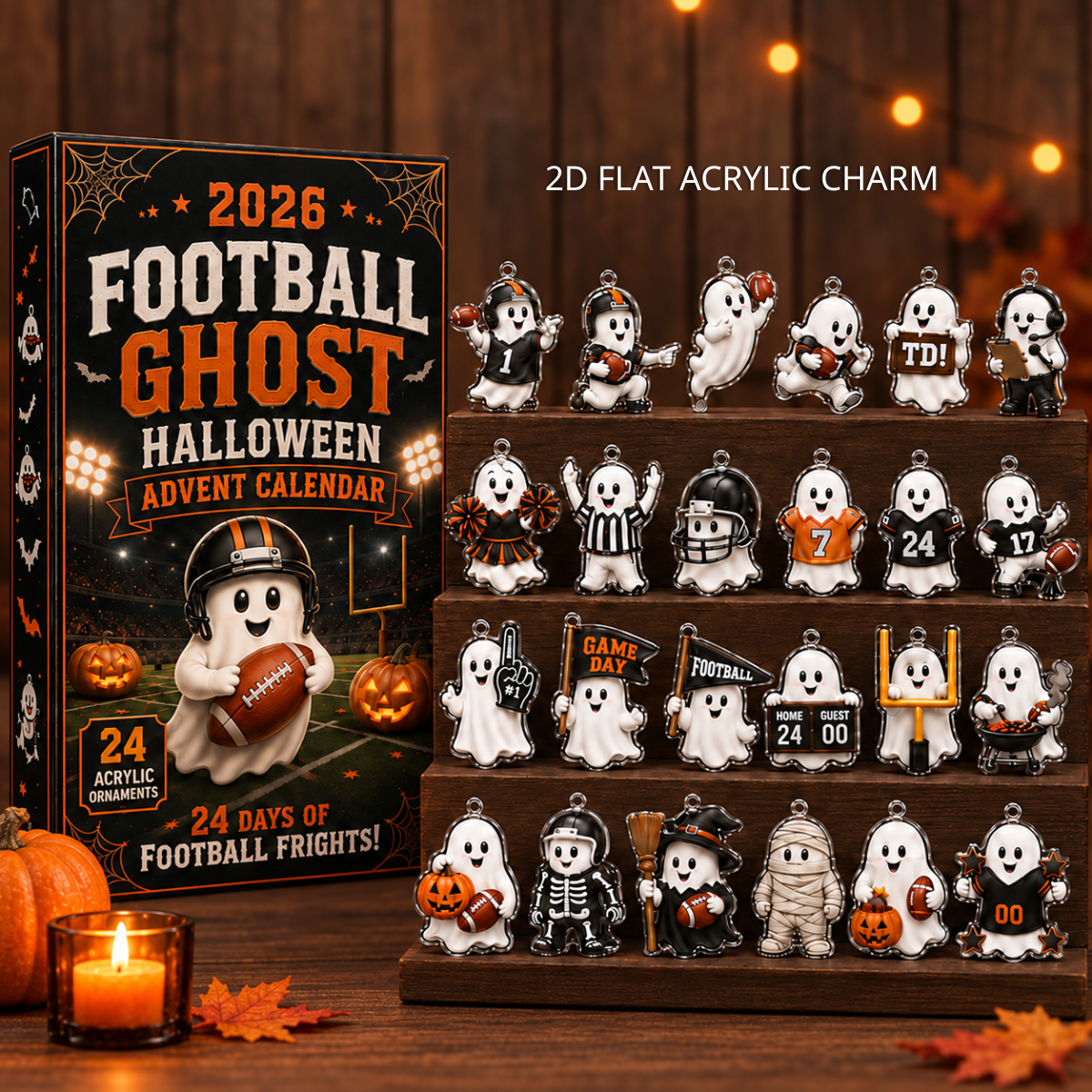 2026 Halloween Football Ghost Advent Calendar – 24-Day Spooky Sports Countdown with Acrylic Ghost Charms, Fun Football-Themed Collector Gift for Kids & Fans be001d21-ad93-4535-bd01-05b20fe0db16-1.png