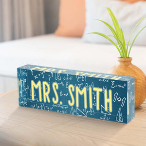 Custom Math Teacher Desk Name Plate Gifts, Personalized Gifts For Teacher, Teacher Acrylic Block, Teacher Appreciation Gift, Teacher Decor be2074ad-7cfe-4f9e-b061-38e59ada4429-3.jpg