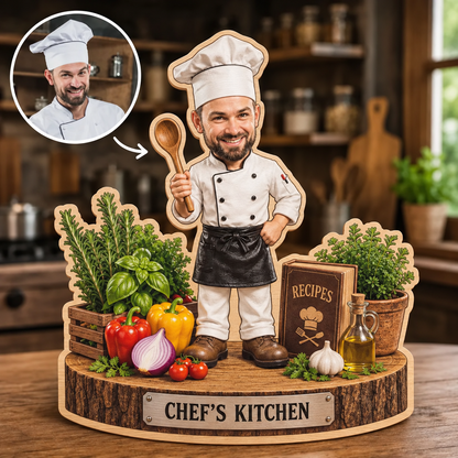 2D Printed Custom Chef Wooden Block, Personalized Chef’s Kitchen Wooden Block, Cooking Lover Gift For Hims, Rustic Kitchen Decor be29b1e9-fa0e-4f29-8963-5f8f011d5ff6-09.png
