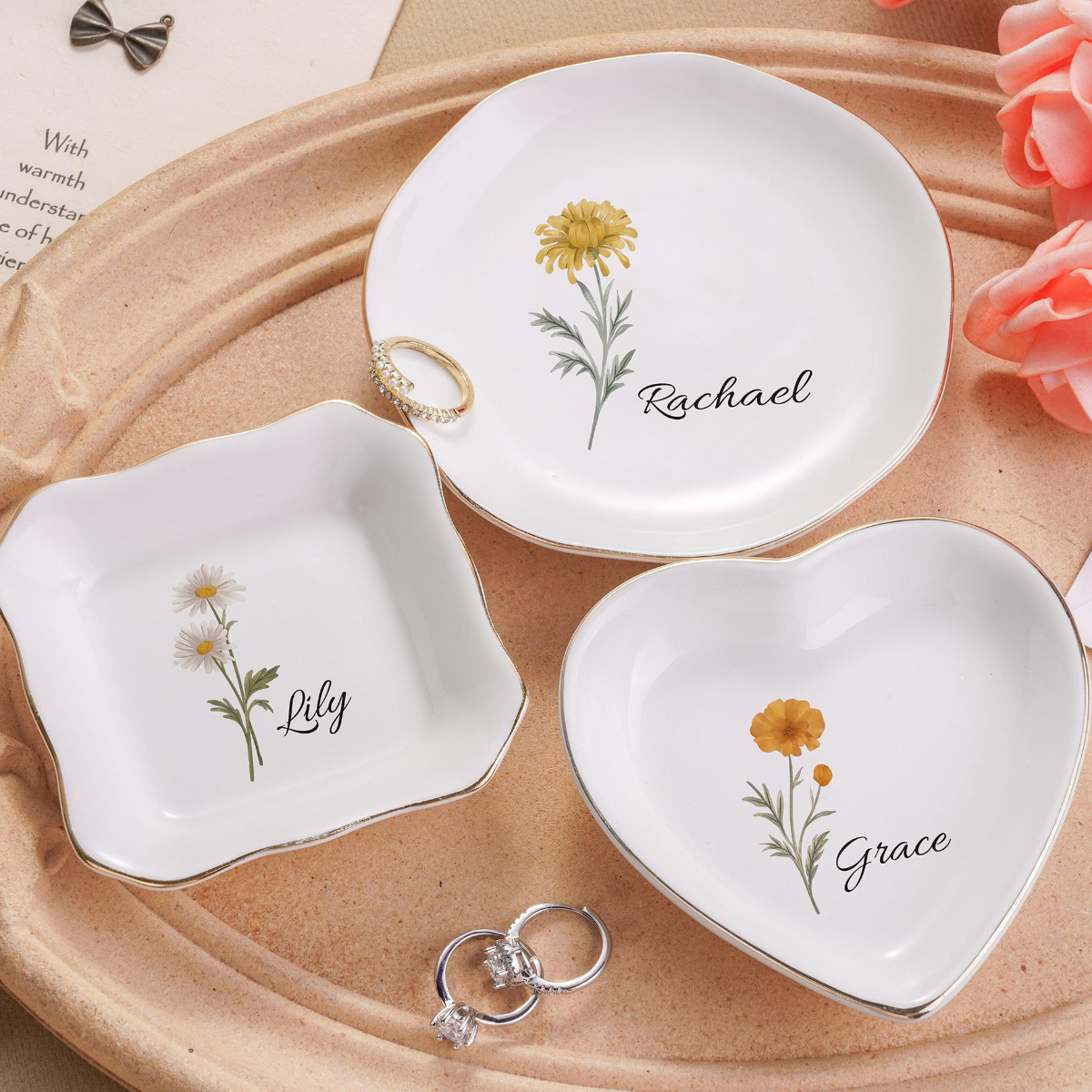 Personalized Birth Flower Ring Dish, Custom Name Jewelry Tray, Bridesmaid Gifts for her be2a9928-8a06-41b9-aead-fc096bf19d0e-7.png