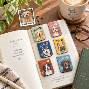 Custom Dog Cat Magnetic Bookmark, Personalized Dog Photo Bookmark, Pet Portrait Leather Bookmark, Pet Remembrance Gift, Pet Book Lover Gifts be2c339d-4696-4057-90bf-368cb2888d81-ChatGPT-Image-Sep-17-2026-11_45_00-AM.png