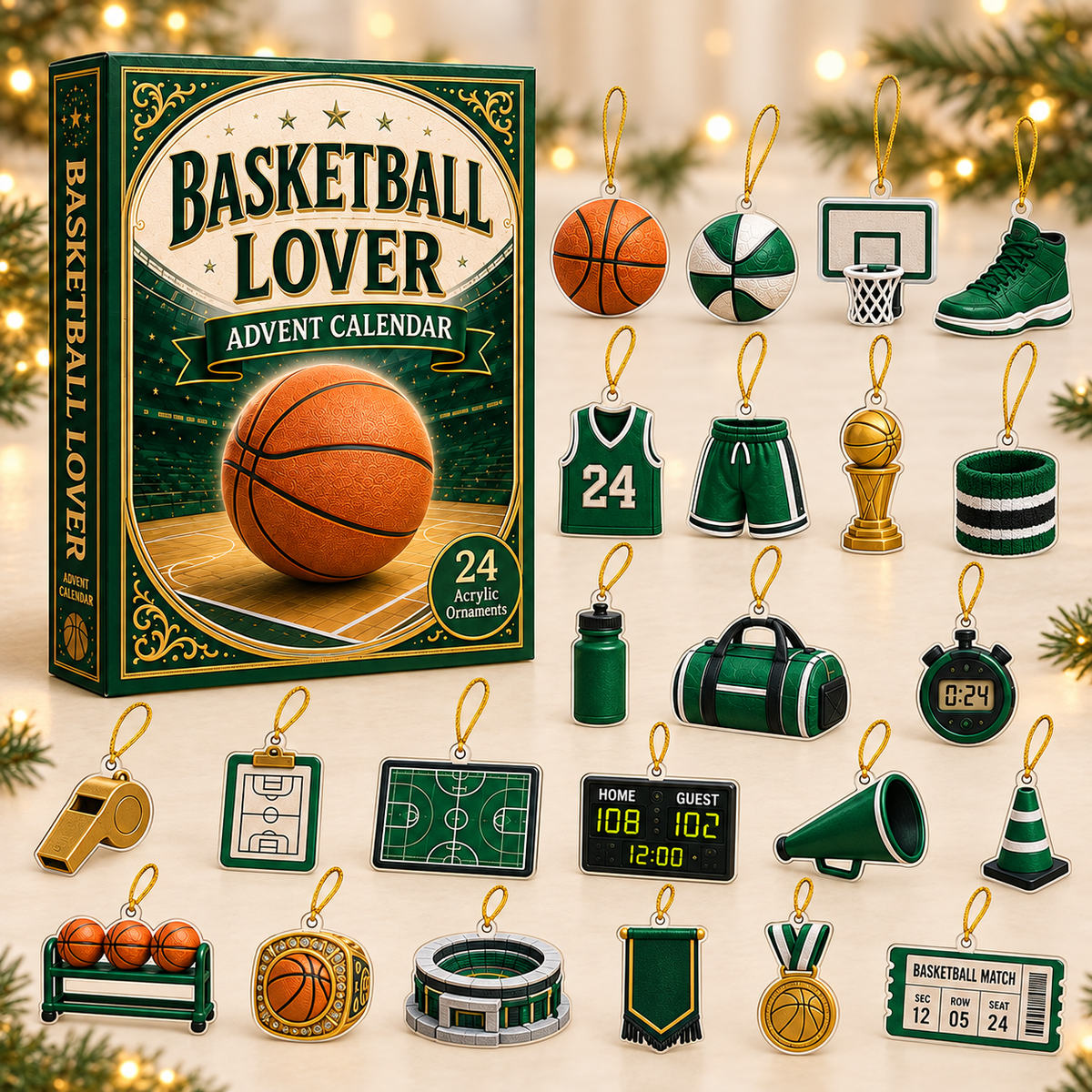 Basketball Green Theme Advent Calendar 2026 - 24-Day Festive Countdown, Acrylic Charms Blind Box - Gift For Basketball Lovers be365418-da49-4b26-9767-11200b42590e-basketball-box-charms.png