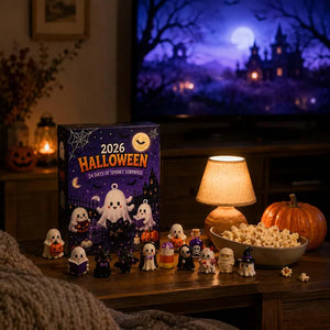 Halloween Mystery Box Advent Calendar, 24 Mini Collectible Figures, Ghost Witch Pumpkin Characters, Kids Holiday Surprise Toy be6dd1da-367f-405b-9295-8b291109b061-dsgd-8-.webp