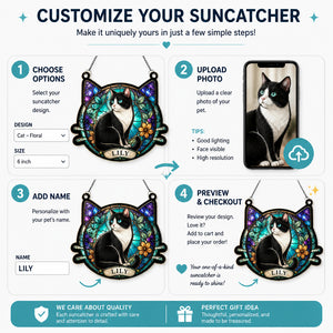 Custom Cat Stained-Glass Suncatcher – Pet Name - Personalized Suncatcher Ornament be8f8576-c7d8-42ac-91cb-0d558b314f3a.jpg