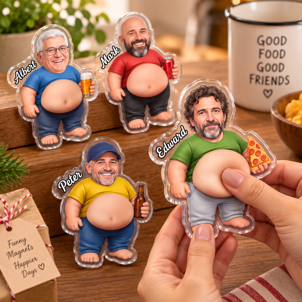 Custom Face Photo Fridge Magnet, Funny Personalized Dad Gift, Acrylic Squeeze Belly Magnet, Husband Grandpa Birthday Christmas Keepsake be9e67d9-7fec-4c82-84b2-e2aabea7ca03-0021494c-17a0-48e6-9348-6872bd640374.png