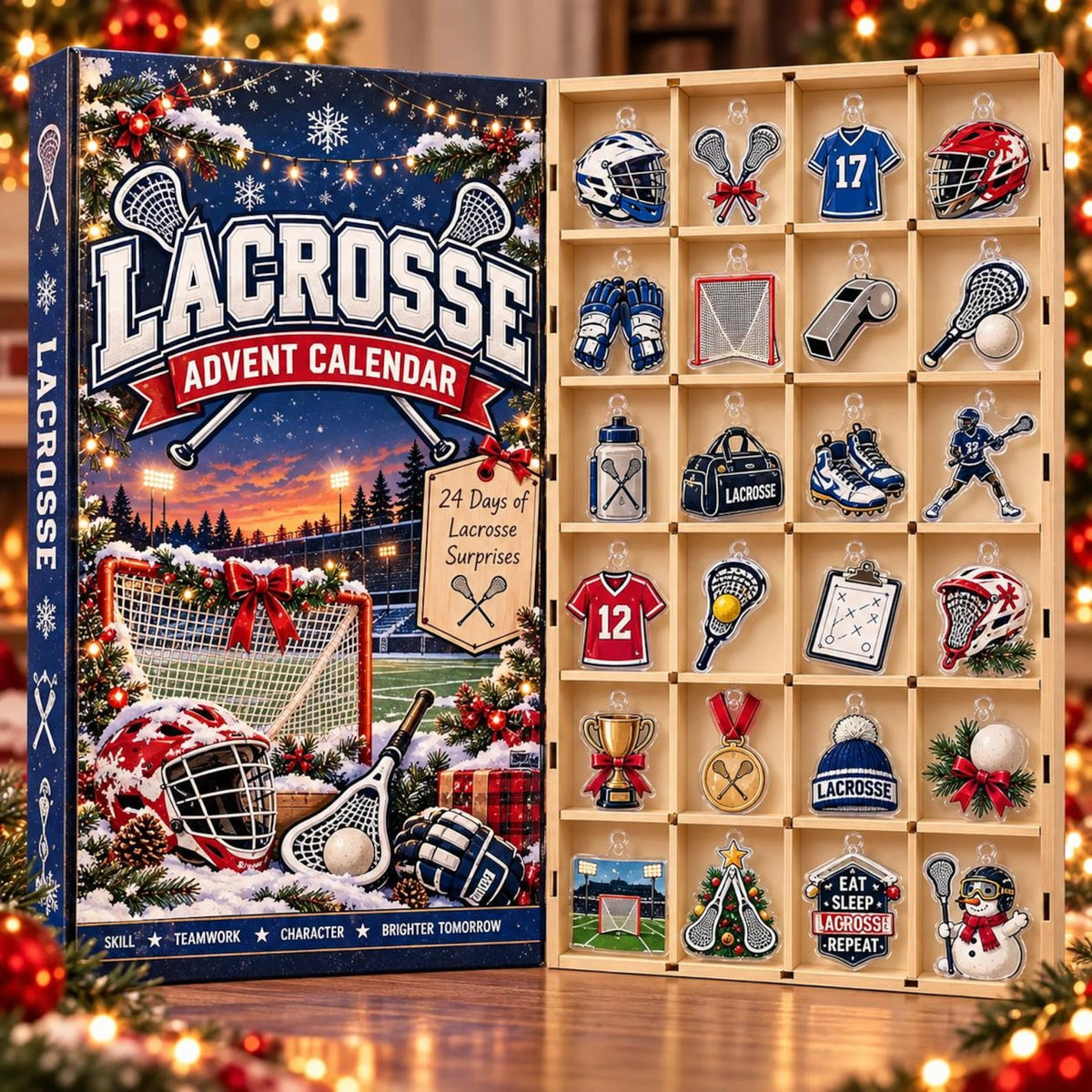 Lacrosse Advent Calendar 2026, 24 Day Christmas Countdown, Lacrosse Player Gift, Sports Team Acrylic Ornaments, Holiday Gift Set beba346f-d4f6-4079-b18b-1f0a7be2d7cf-il_1588xN.8580750462_78wl-1-.jpg