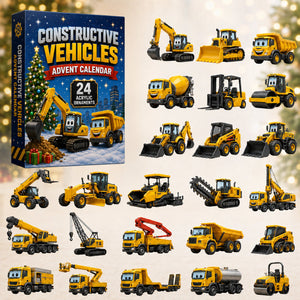 Constructive Vehicles Advent Calendar 2026 - 24-Day Festive Countdown, Acrylic Charms Blind Box - Gift For Kids, Family & Friends bedbf316-2a8a-4b85-8636-bea8a4c2ce27-vehicles.jpg