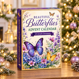 Beautiful Butterflies Advent Calendar 2026 - 24-Day Festive Countdown, Acrylic Charms Blind Box - Gift For Butterfly Lovers bee5871d-b1f9-4e3a-8fb1-b130f40f4eaa-butterfly-box.png