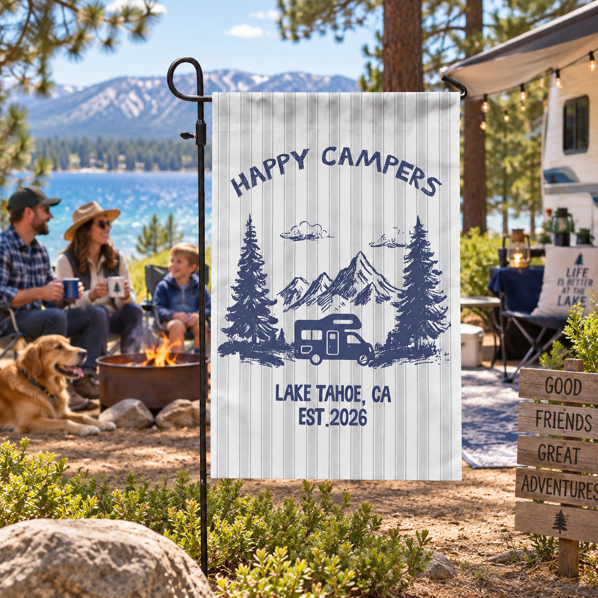 Personalized Happy Campers Flag – Custom RV Campsite Decor Keepsake bef0989e-f56c-4b39-9e06-3ed7267eef57-f02ebf8a-9f65-4204-a946-571a8911db87.png