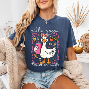Comfort Colors® Silly Goose Teacher Club Shirt, Funny Teacher Tee, Cute Back to School T-Shirt, Funny Goose Group Teacher Apparel, Teacher bef31ccd-5eed-4245-9564-725986253034-4.png