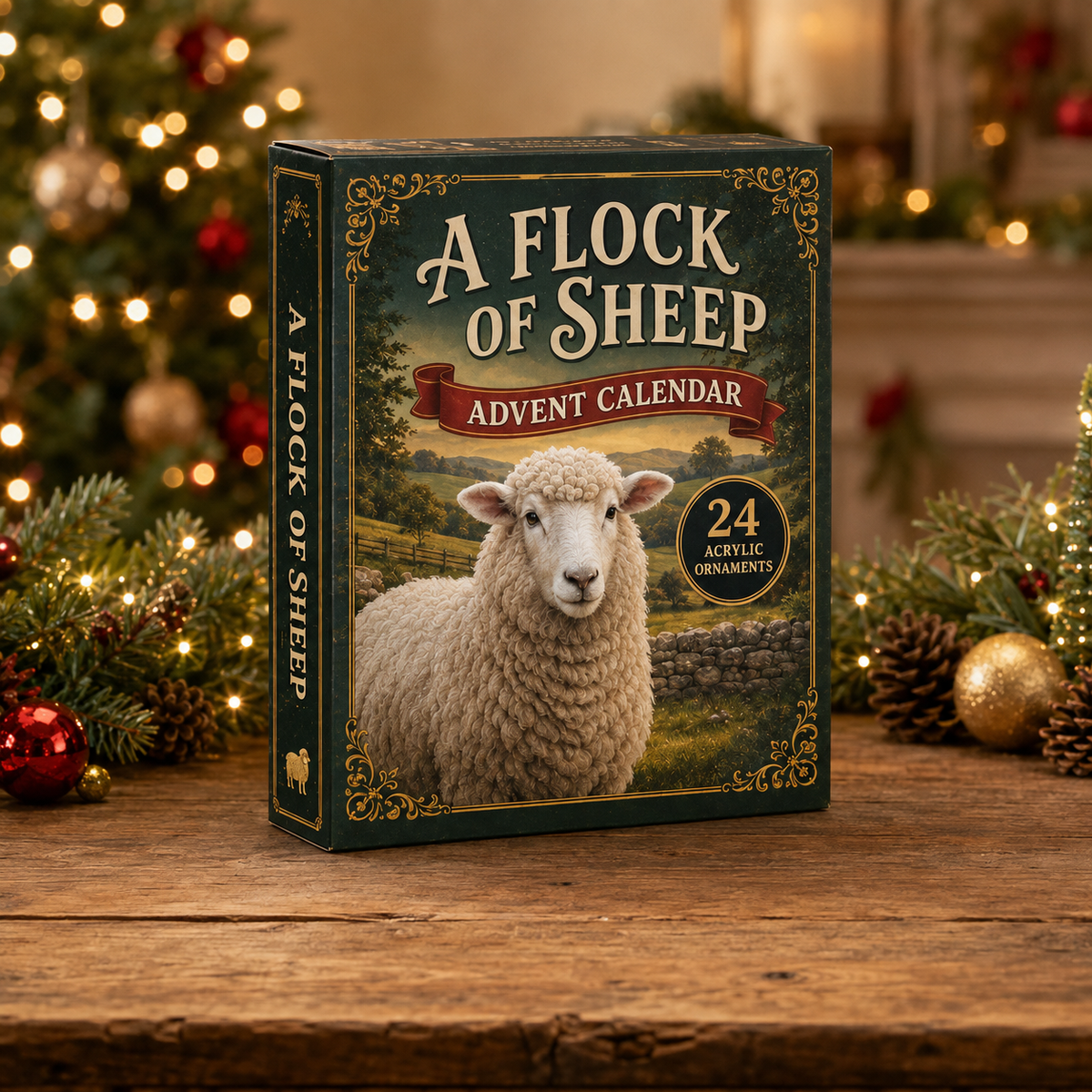 Sheep Collection Advent Calendar 2026 - 24-Day Festive Countdown, Acrylic Charms Blind Box - Gift For Farm Lovers bf1031cc-79b6-4bda-8dc0-517cb0fce03d-box-sheep.png