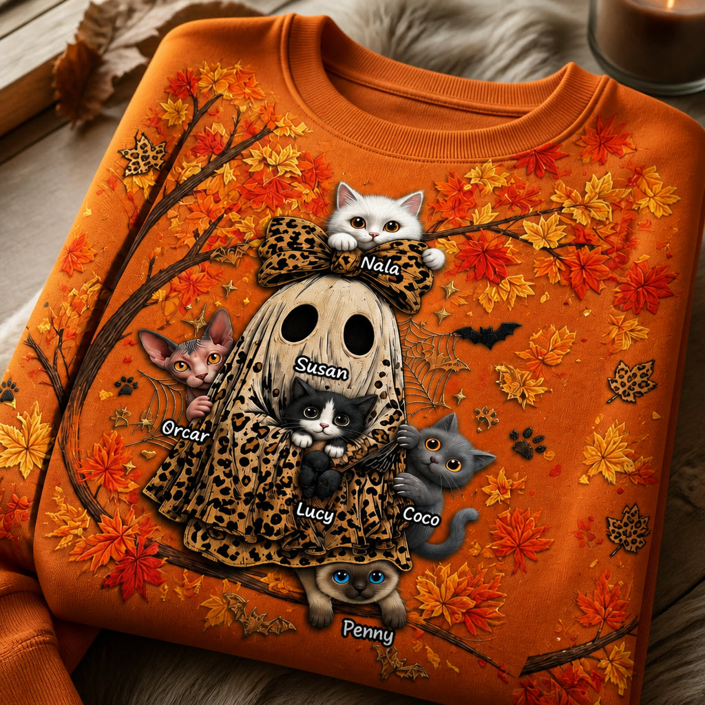 Halloween Ghost & Cats Fall Sweatshirt – Custom Pet Portraits - Personalized Sweatshirt bf2a2d14-b1a7-46ec-bdeb-ea3fbc2217dd.jpg