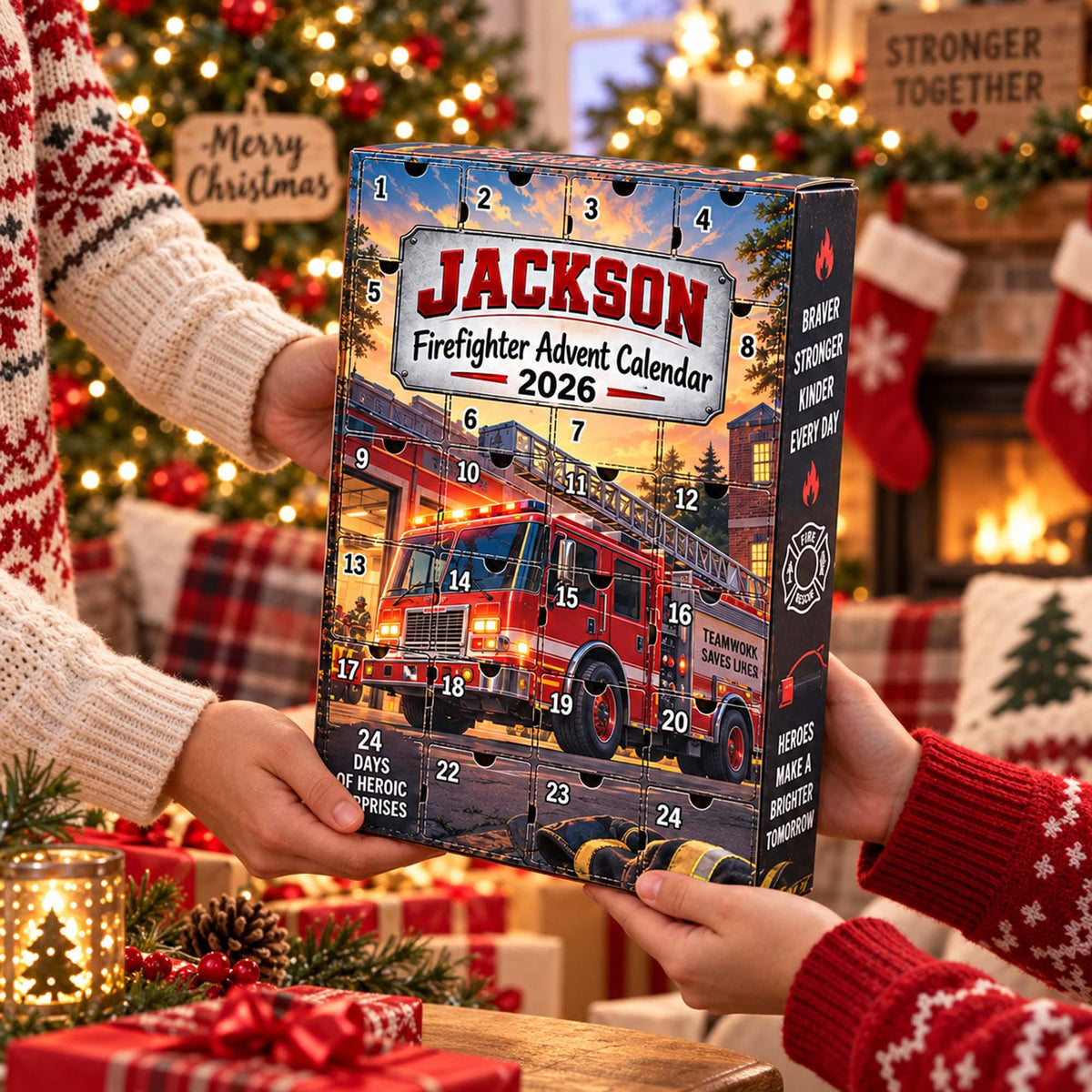 Personalized Firefighter Advent Calendar 2026, Custom Firefighter Blind Box, 24 Day Christmas Countdown with Firefighter Ornament Set bf37f129-c55d-4312-9d47-6dfda837bfc4-il_fullxfull.8564803402_f4bx.jpg