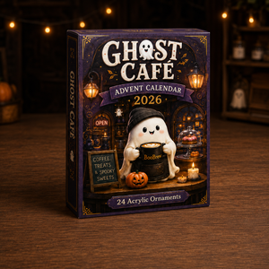 Ghost Cafe Advent Calendar 2026 - 24-Day Festive Countdown, Acrylic Charms Blind Box - Gift For Family & Friends bf4370bc-1233-4027-9a39-9e4dfe9ca562-box.png