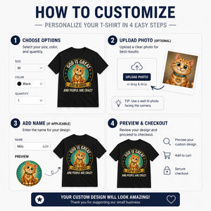 God Is Great Cat Is Good Personalized Cat Name T‑Shirt - Personalized T-shirt bf4cd147-d6b5-4125-8672-208c1f25de8a.jpg