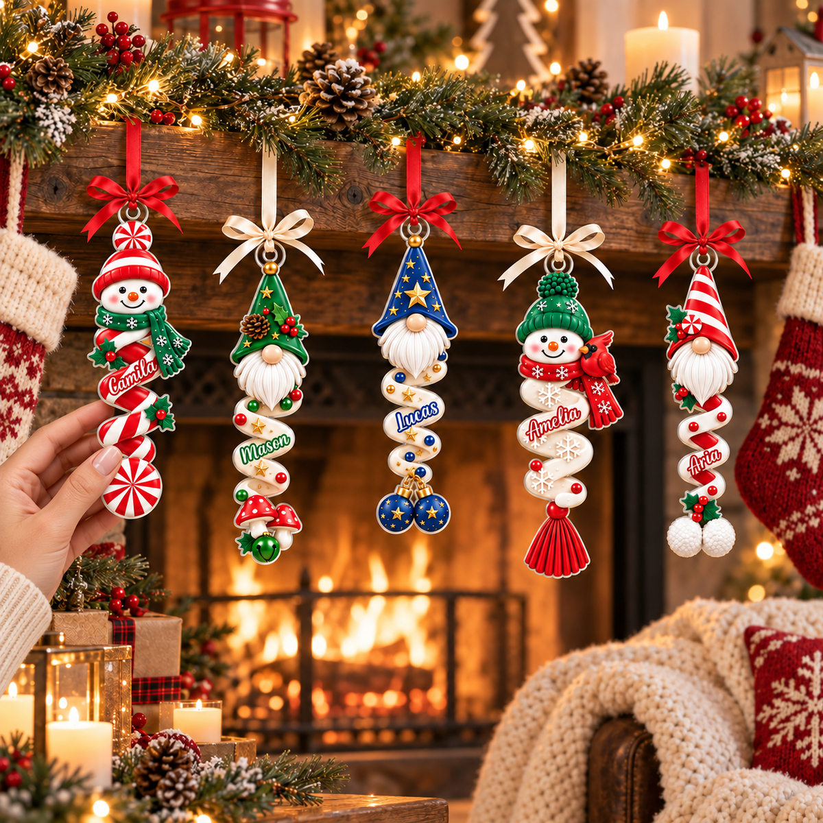 Custom Name Snowman 2D Acrylic Ornament, Christmas Snowman Spiral Ornament, Christmas Tree Decor, Santa Snowman, 2026 Christmas Keepsake bf5aea08-75cf-4a10-8e05-b5810e504a4a-banner-3.png