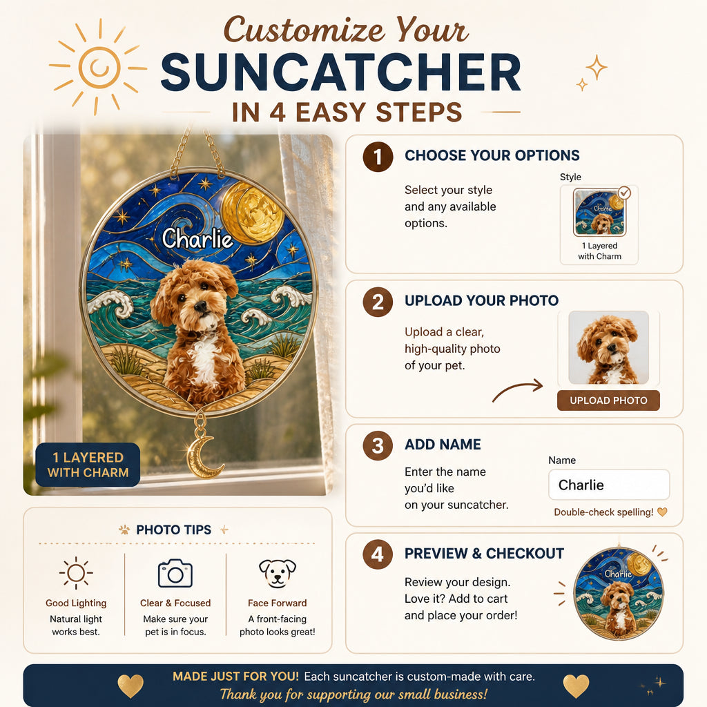 Custom Pet Portrait Night-Sky Mosaic Phone Case - Personalized 1 Layered Suncatcher with Charm bf727ccc-2677-4d13-974c-762d93369e58.jpg