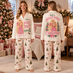 Have A Holly Pink Country Christmas Pajamas Set, Western Family Holiday bf8c278e-5131-4932-9466-e7f1ffc8bf9c-20260924-154722_5000x.jpg